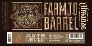 Almanac Beer Co. Valley Of The Heart's Delight December 2016