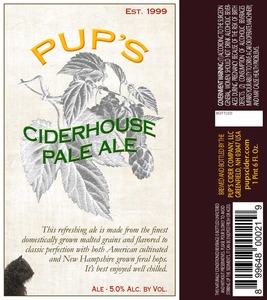 Pup's Ciderhouse Pale Ale