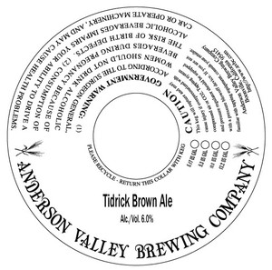 Anderson Valley Brewing Company Tidrick Brown December 2016
