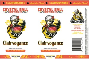 Crystal Ball Brewing Co. Clairvoyance December 2016