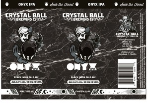 Crystal Ball Brewing Co. Onyx IPA December 2016
