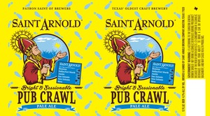 Saint Arnold Brewing Company Pub Crawl Pale Ale