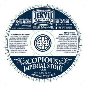 Copious Imperial Stout December 2016