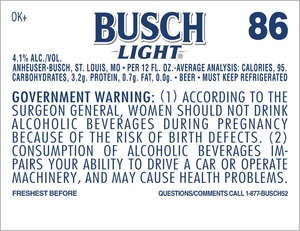 Busch Light December 2016