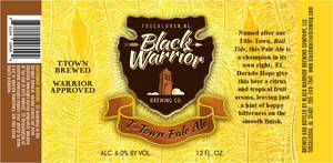 Black Warrior Brewing Co. T-town Pale Ale