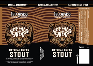Tallgrass Brewing Company Buffalo Sweat December 2016