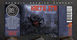 Kaiju Ipa West Coast Style India Pale Ale