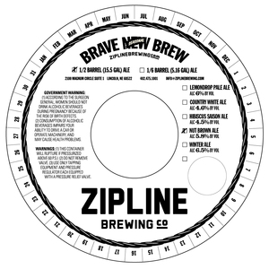 Zipline Brewing Co. Nut Brown December 2016