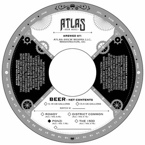 Atlas Brew Works Ponzi