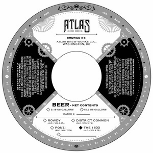 Atlas Brew Works The 1500