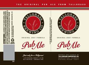 Tallgrass Brewing Company Pub Ale