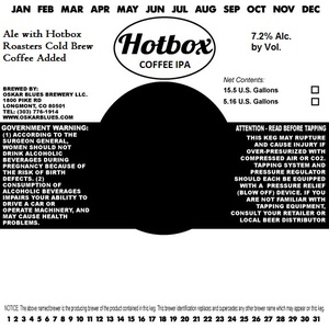 Hotbox Coffee Ipa December 2016
