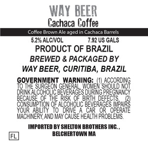 Way Beer Cachaca Coffee