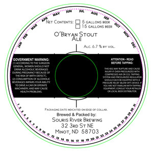 Souris River Brewing O'bryan Stout