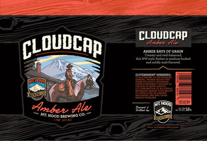 Mt. Hood Brewing Co. Cloudcap Amber Ale