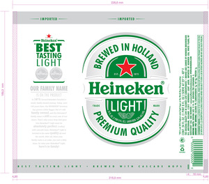 Heineken Light December 2016