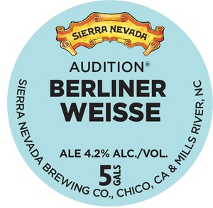 Sierra Nevada Audition Berliner Weisse
