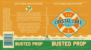 Busted Prop Hoppy American Wheat Ale December 2016