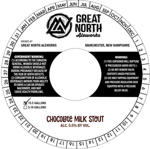 Great North Aleworks Chocolate Milk Stout