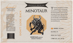 Orpheus Brewing Minotaur December 2016