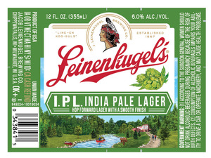 Leinenkugel's I.p.l. India Pale Lager December 2016