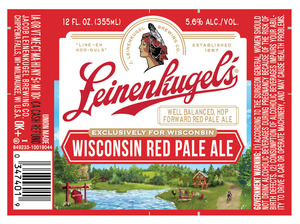 Leinenkugel's Wisconsin Red Pale Ale December 2016