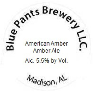 Blue Pants Brewery American Amber