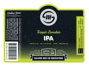 Silver Moon Brewing, Inc. Tropic Zombie IPA December 2016