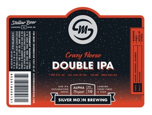 Silver Moon Brewing, Inc. Crazy Horse Double IPA January 2017