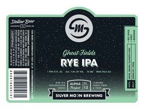 Silver Moon Brewing, Inc. Ghost Fields Rye IPA January 2017