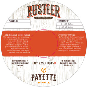 Rustler India Pale Ale 