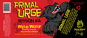 Wild Wolf Brewing Company Primal Urge December 2016