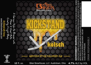 Biker Brewhouse Kickstand Kolsch January 2017