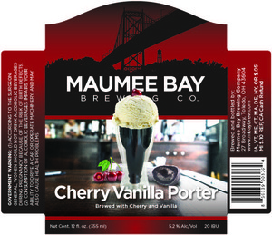 Maumee Bay Brewing Cherry Vanilla Porter