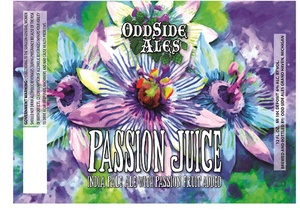 Odd Side Ales Passion Juice December 2016