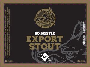 Bo Bristle Export Stout December 2016