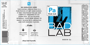 Bad Lab Beer Co. Pale Ale