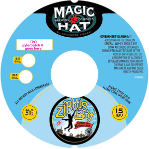 Magic Hat Zirkus Boy German-style Hefeweizen