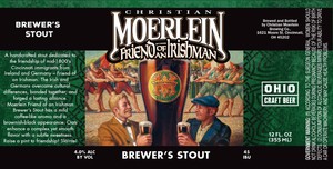 Christian Moerlein Friend Of An Irishman Brewer's Stout