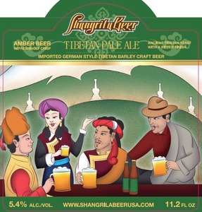 Shangri-la Beer Tibetan Pale Ale February 2017
