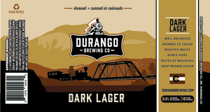 Durango Brewing Co Dark Lager January 2017