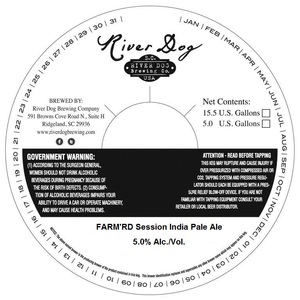 River Dog Brewing Company Farm'rd Session India Pale Ale