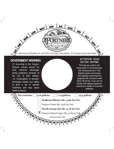 Portner Brewhouse Vienna Cabinet Lager