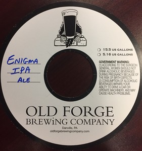 Old Forge Enigma IPA