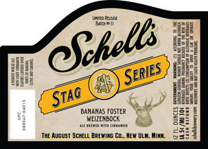 Schell's Stag Series Bananas Foster Weizenbock January 2017