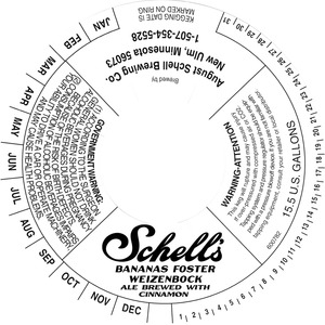 Schell's Bananas Foster Weizenbock January 2017