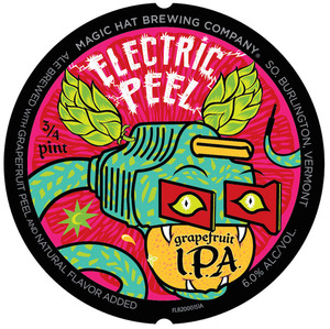 Magic Hat Electric Peel Grapefruit IPA January 2017