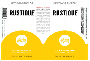 Henniker Brewing Company Rustique