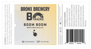 The Bronx Brewery Boom Boom White IPA January 2017