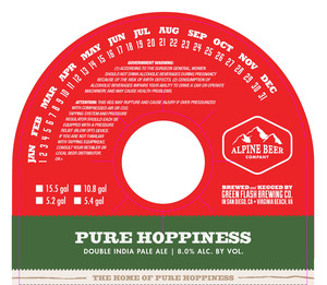 Alpine Beer Company Pure Hoppiness